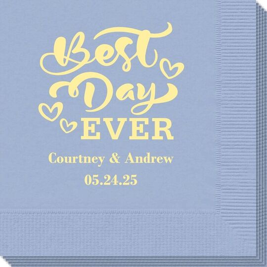 The Best Day Ever Napkins